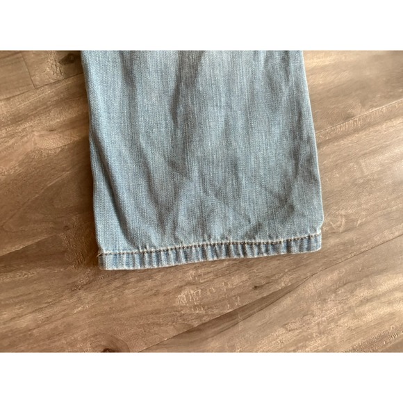 Levi's 505 Womens Blue Mid Rise Stretch Regular Fit Denim Jeans 28x28 - Picture 10 of 16